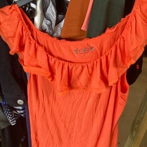 Off the shoulder women’s summer top